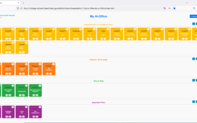 My AI-Office: Dein Verwaltungstool für KI-Assistenten und digitalen Arbeitsplatz